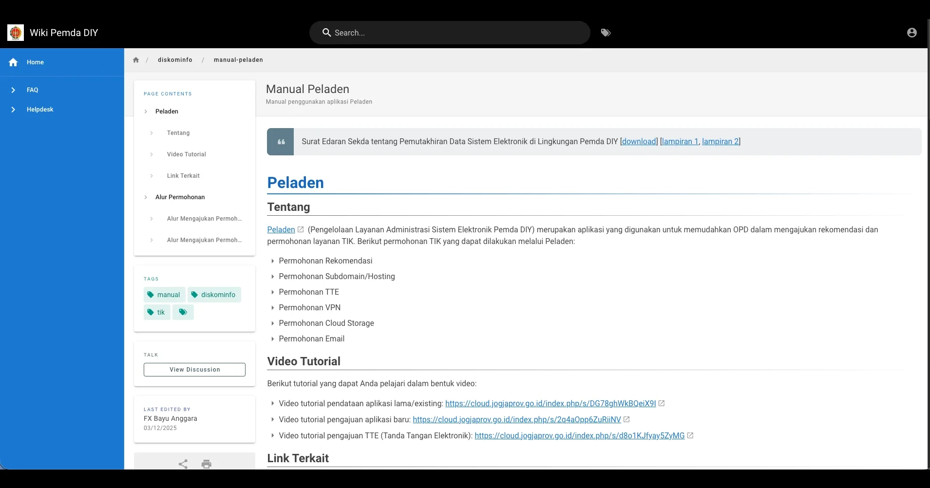 Peladen — Government IT Service Platform